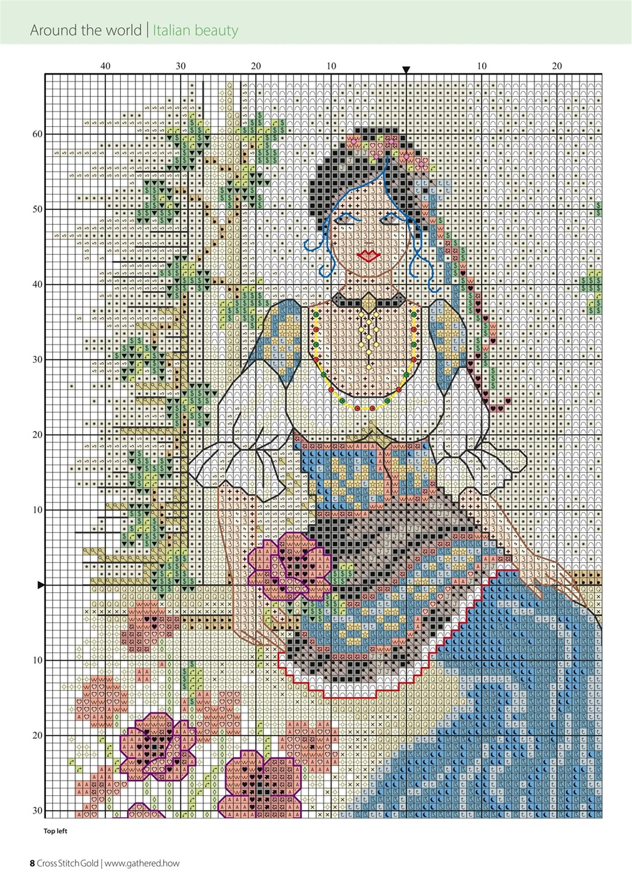 The World of Cross Stitching Preview Pages
