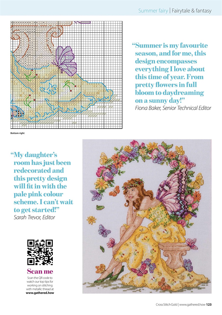 The World of Cross Stitching Preview Pages