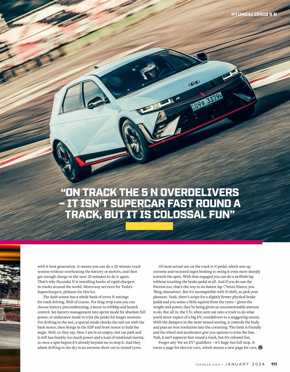 BBC Top Gear Magazine Preview Pages