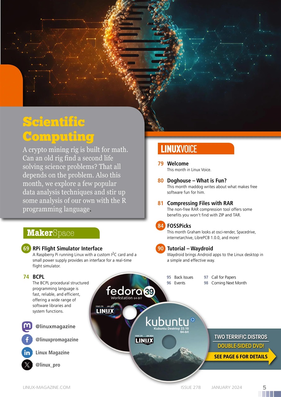 Linux Magazine Preview Pages