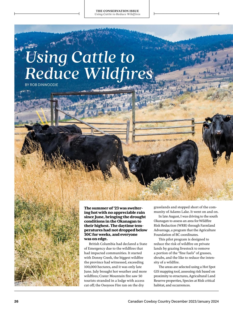 Canadian Cowboy Country Preview Pages