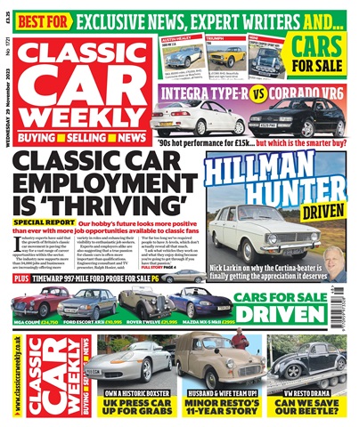 Classic Car Weekly issue 29-Nov-2023
