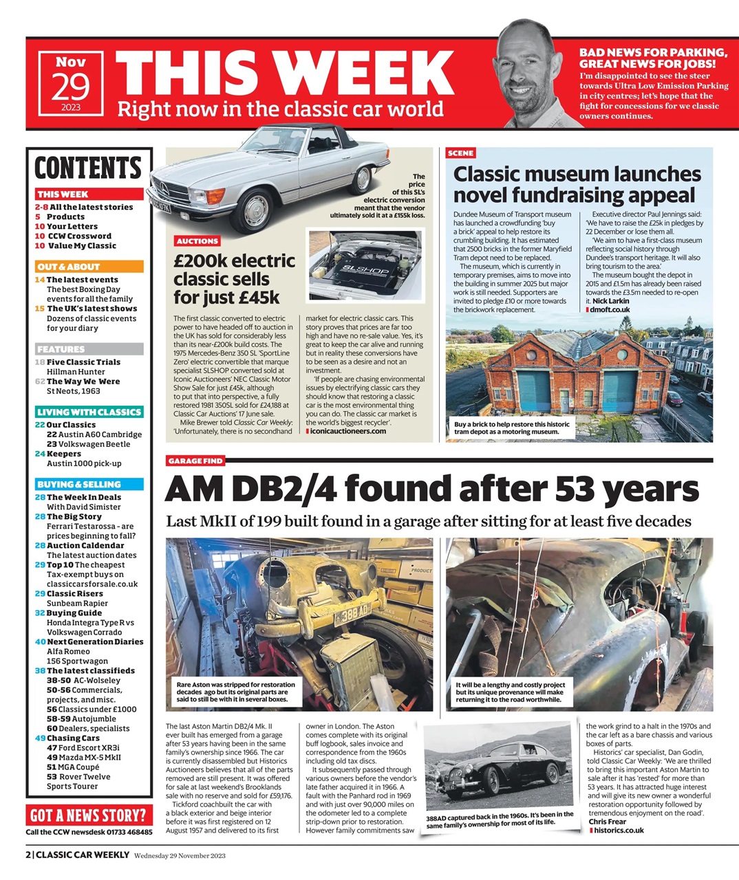 Classic Car Weekly Preview Pages