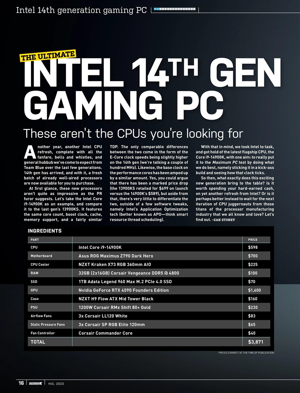 Maximum PC Preview Pages