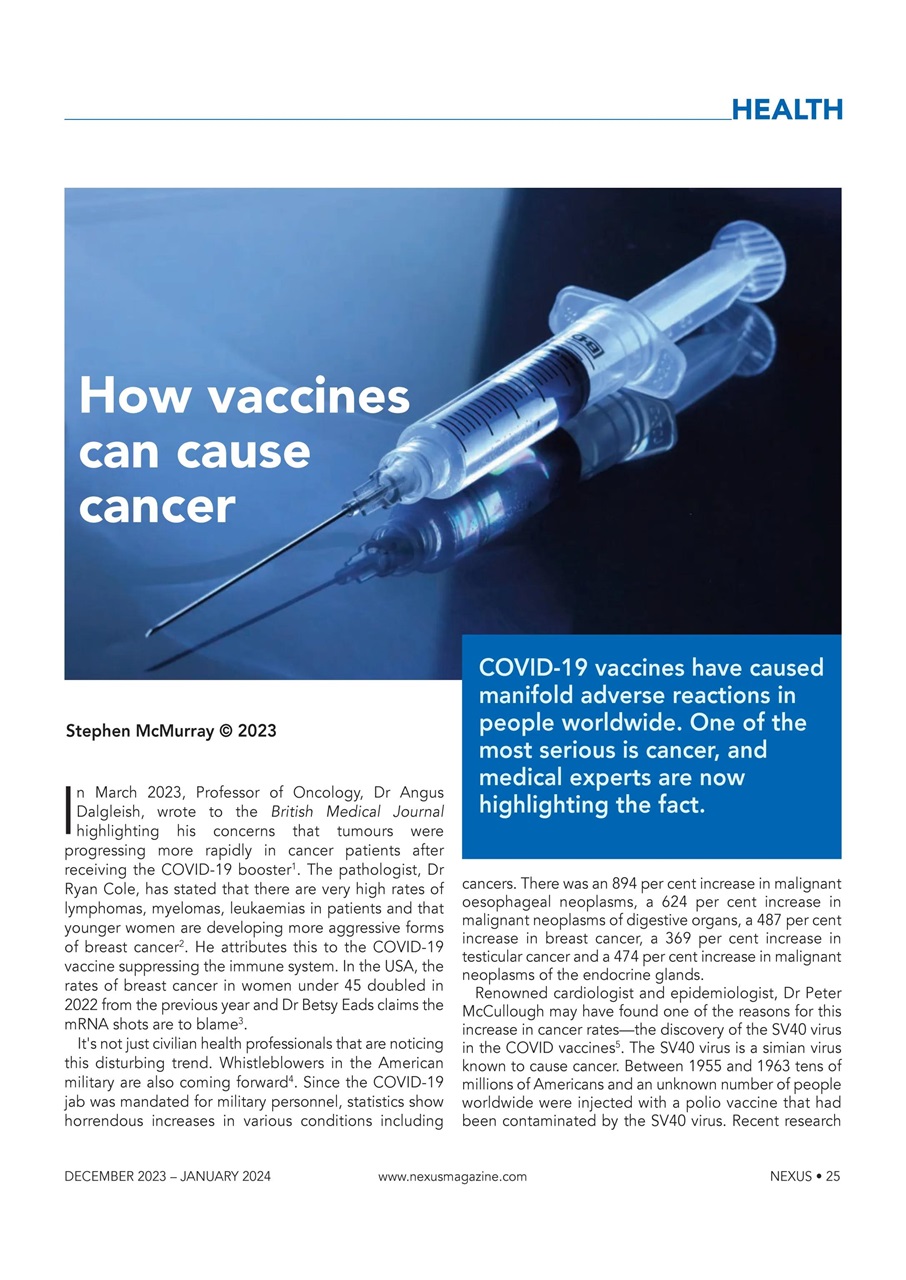 Nexus Magazine Preview Pages