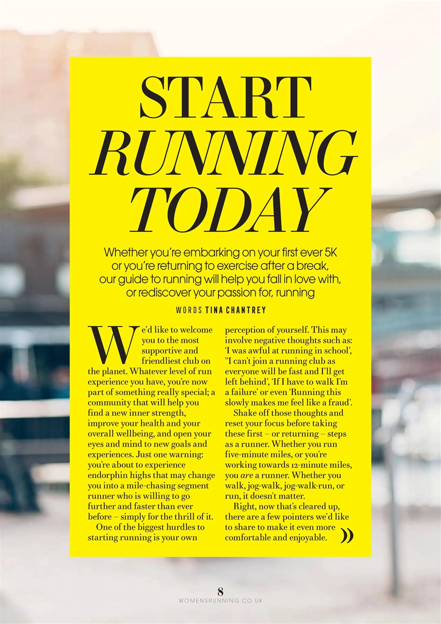 Learn to Run with the Women’s Running Podcast Preview Pages