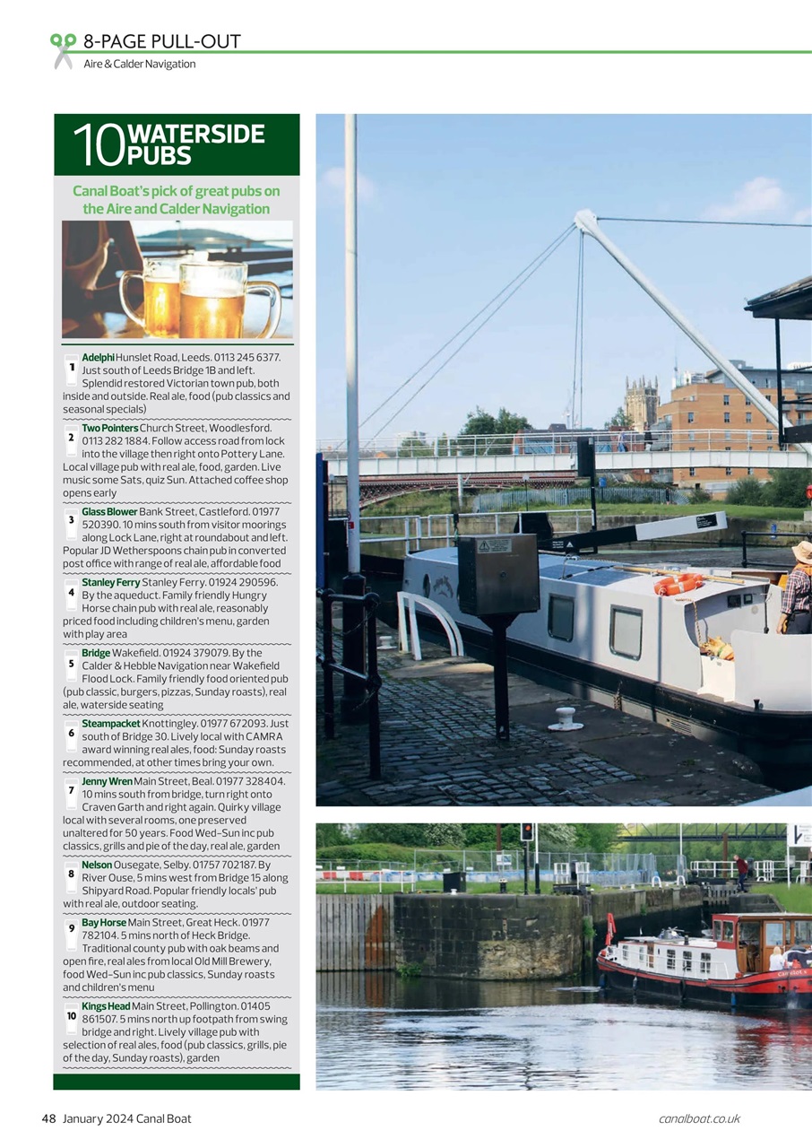Canal Boat Preview Pages