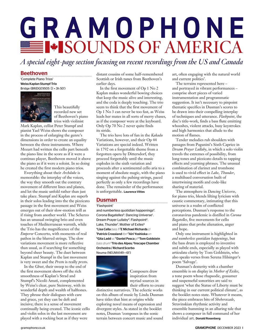 Gramophone Preview Pages