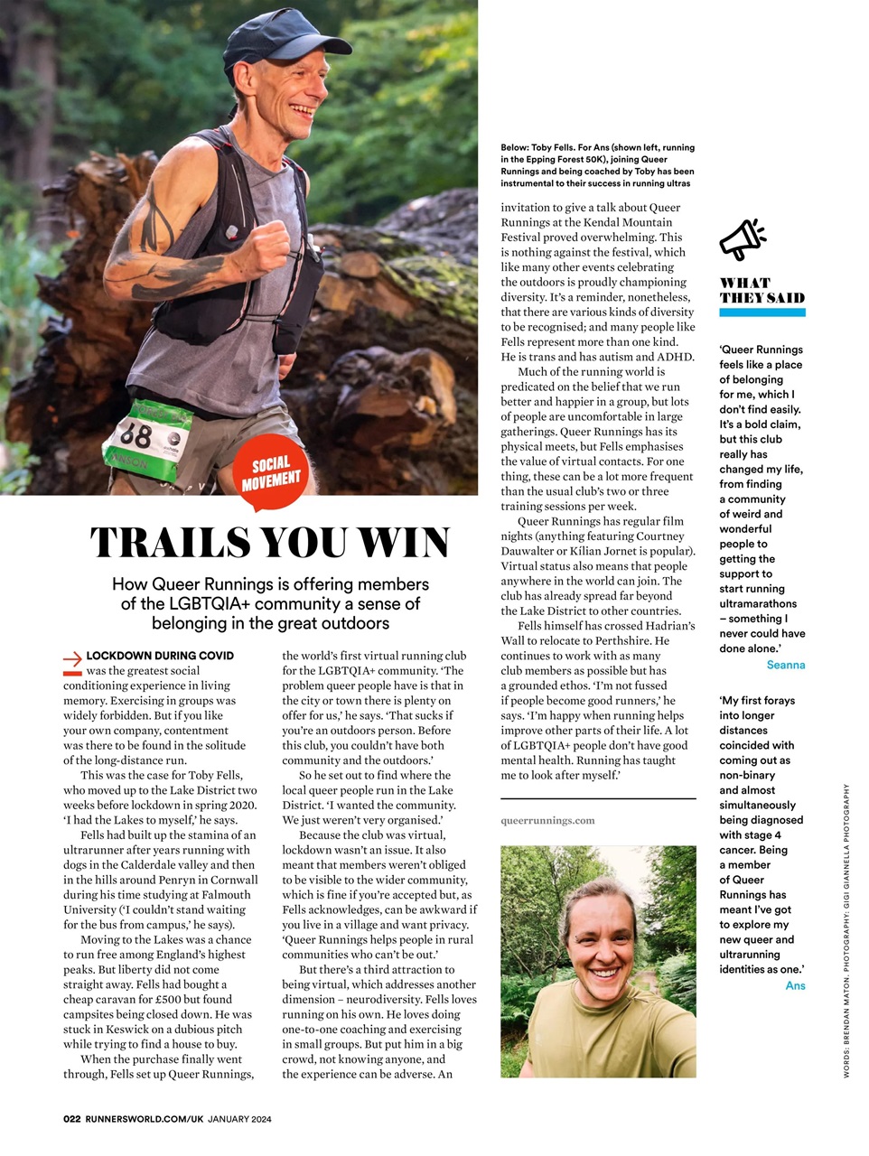 Runner's World Preview Pages
