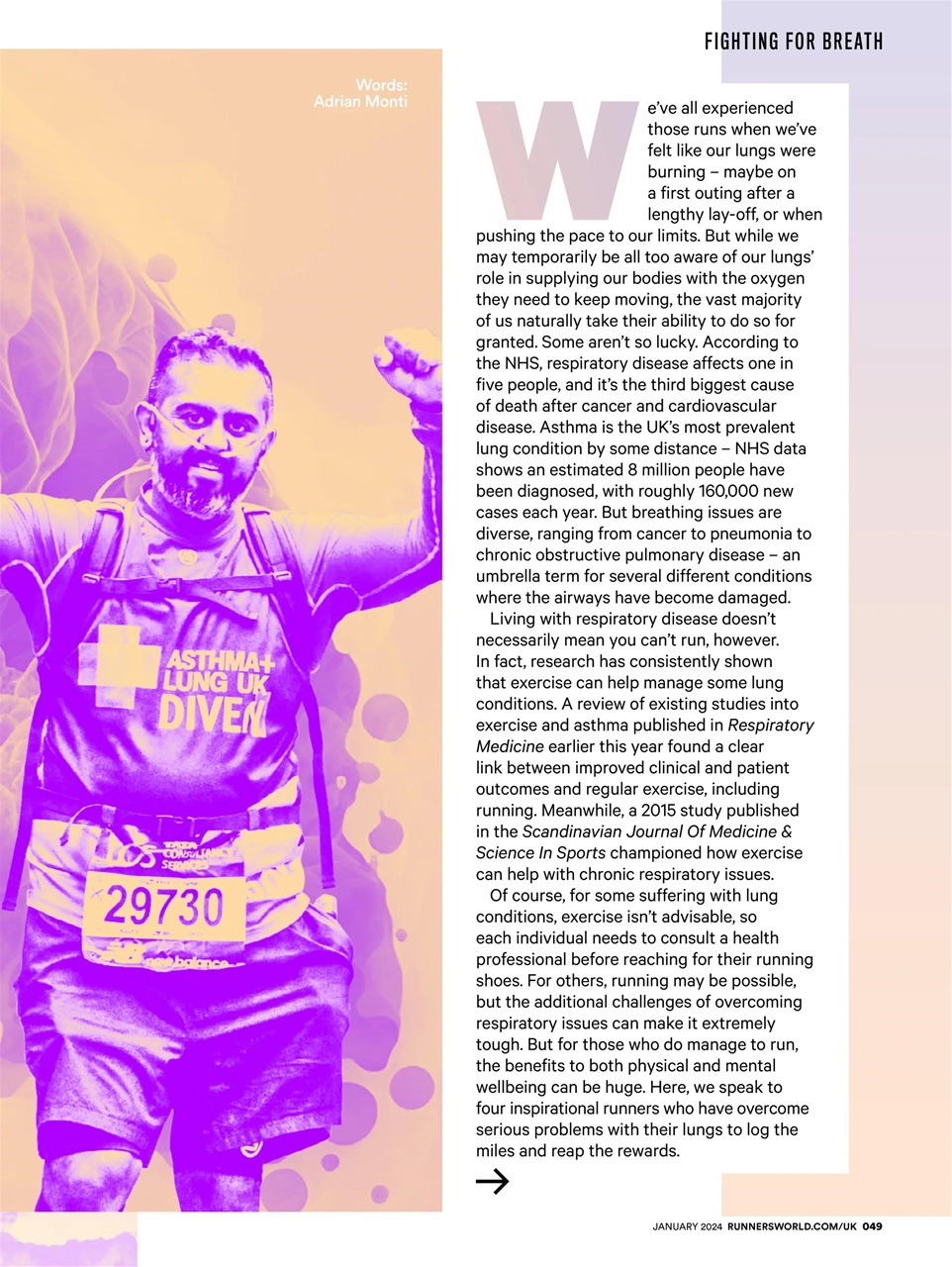 Runner's World Preview Pages