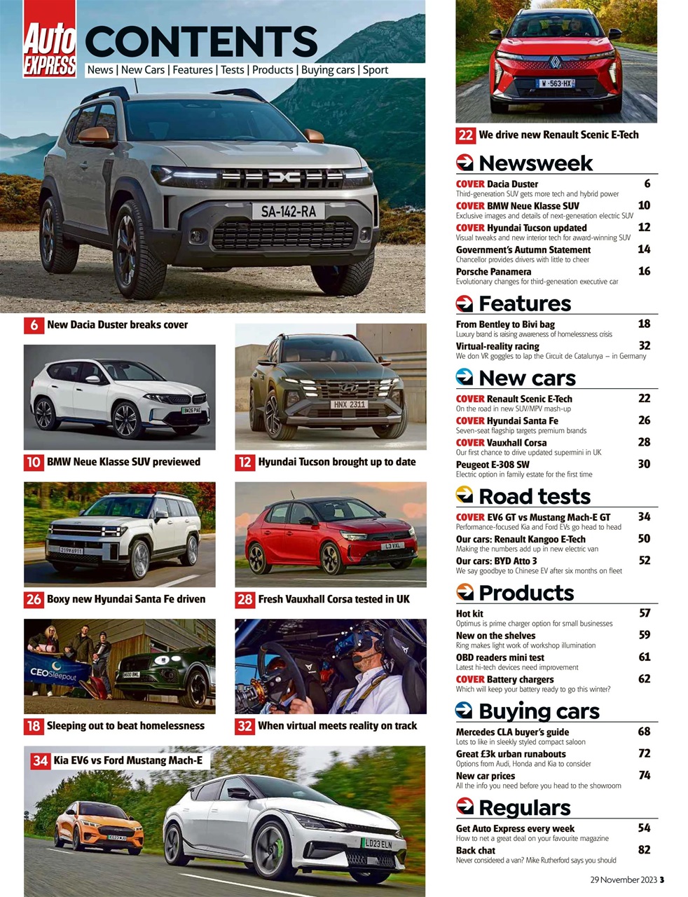 Auto Express Preview Pages