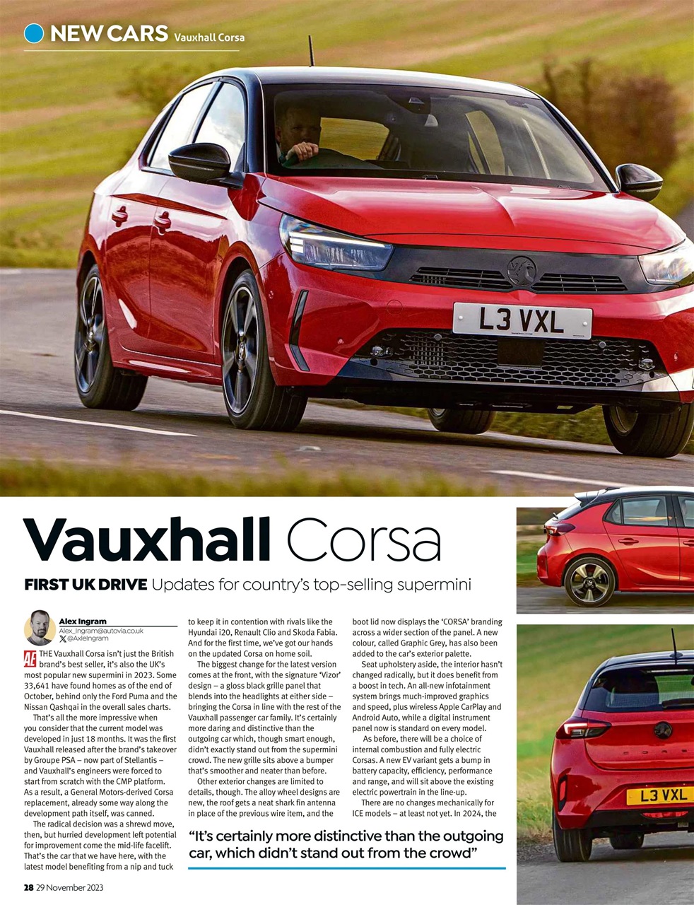 Auto Express Preview Pages