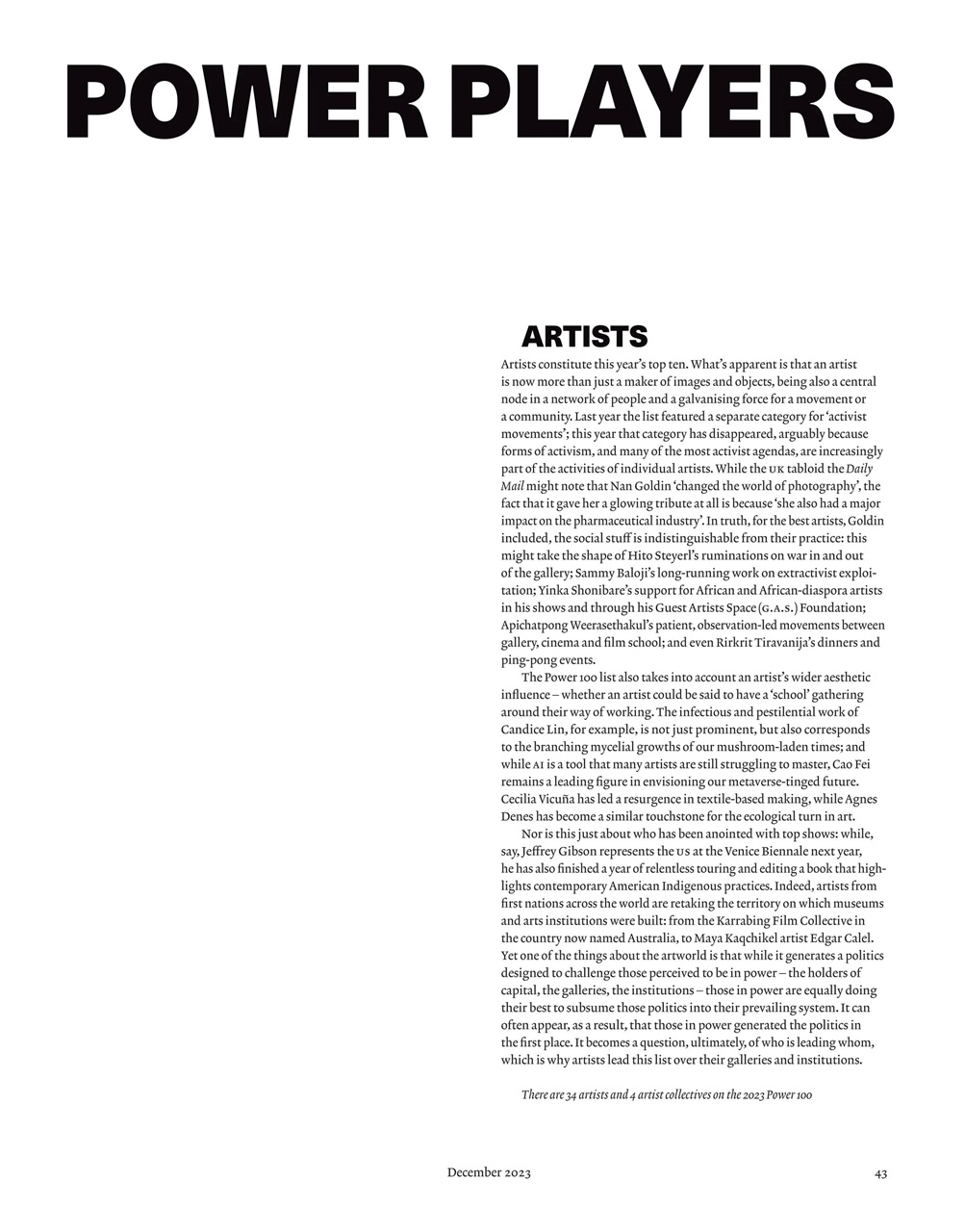 ArtReview Preview Pages
