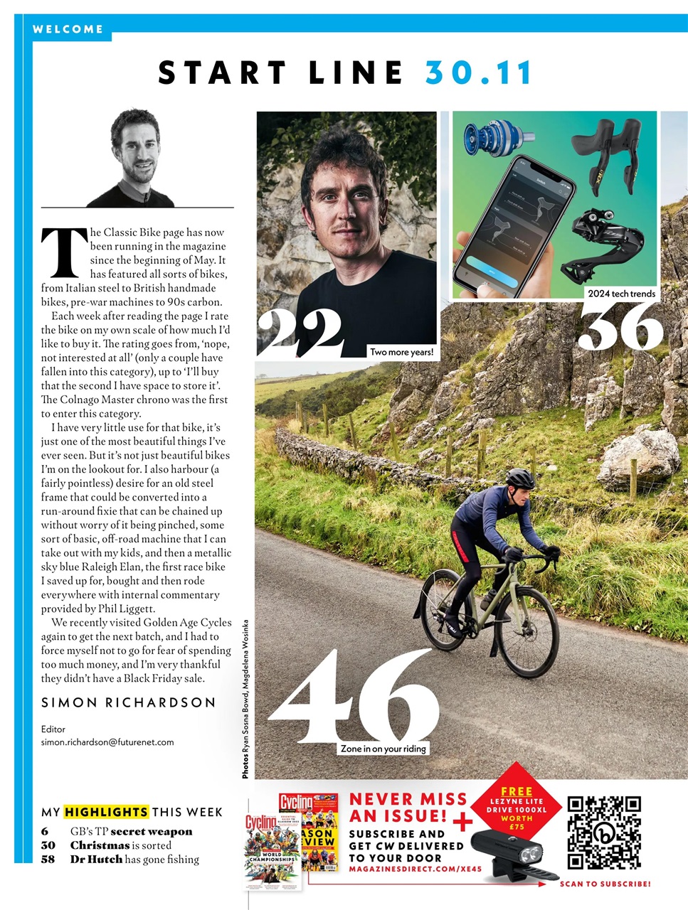 Cycling Weekly Preview Pages