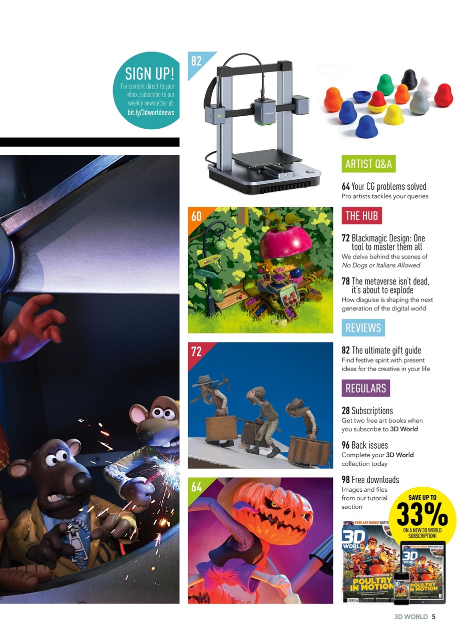 3D World Preview Pages