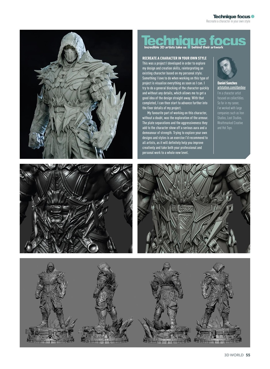 3D World Preview Pages