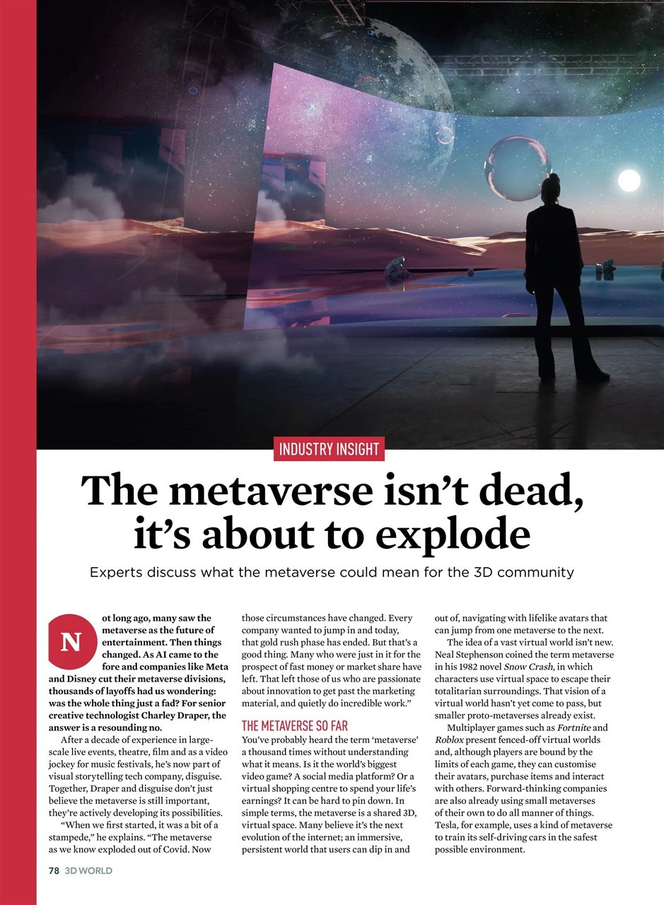 3D World Preview Pages