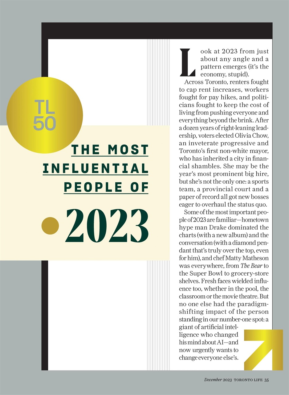 Toronto Life Preview Pages