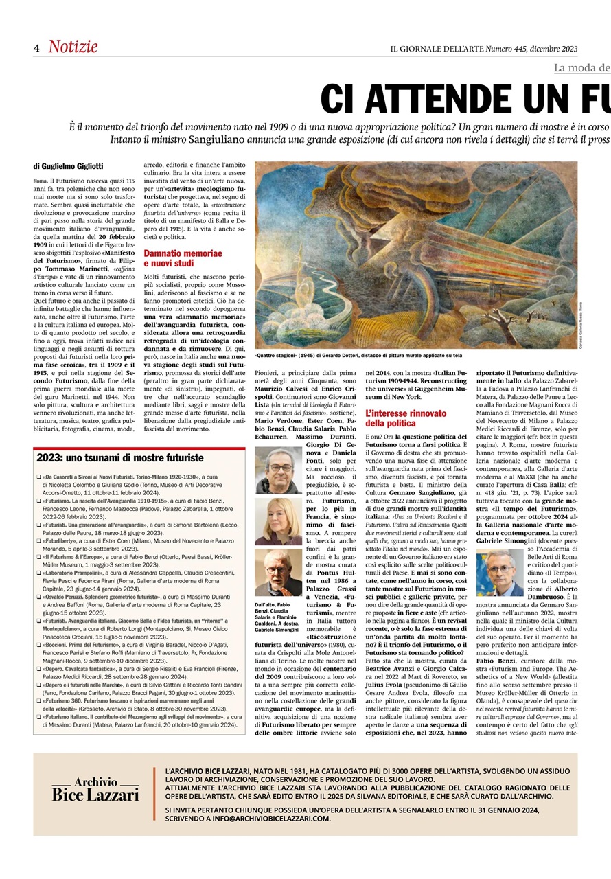 Il Giornale Dell’Arte Preview Pages