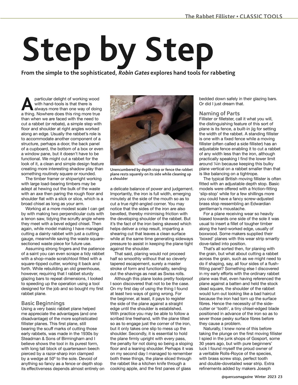 Quercus Preview Pages