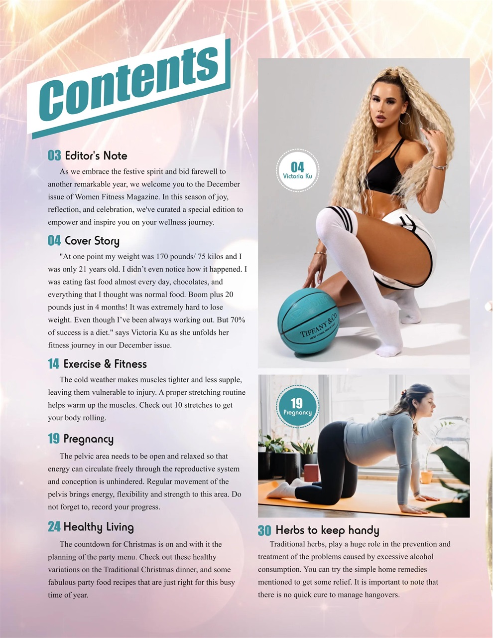 Women Fitness Preview Pages
