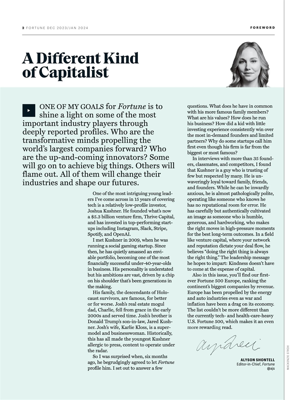 Fortune (Europe Edition) Preview Pages