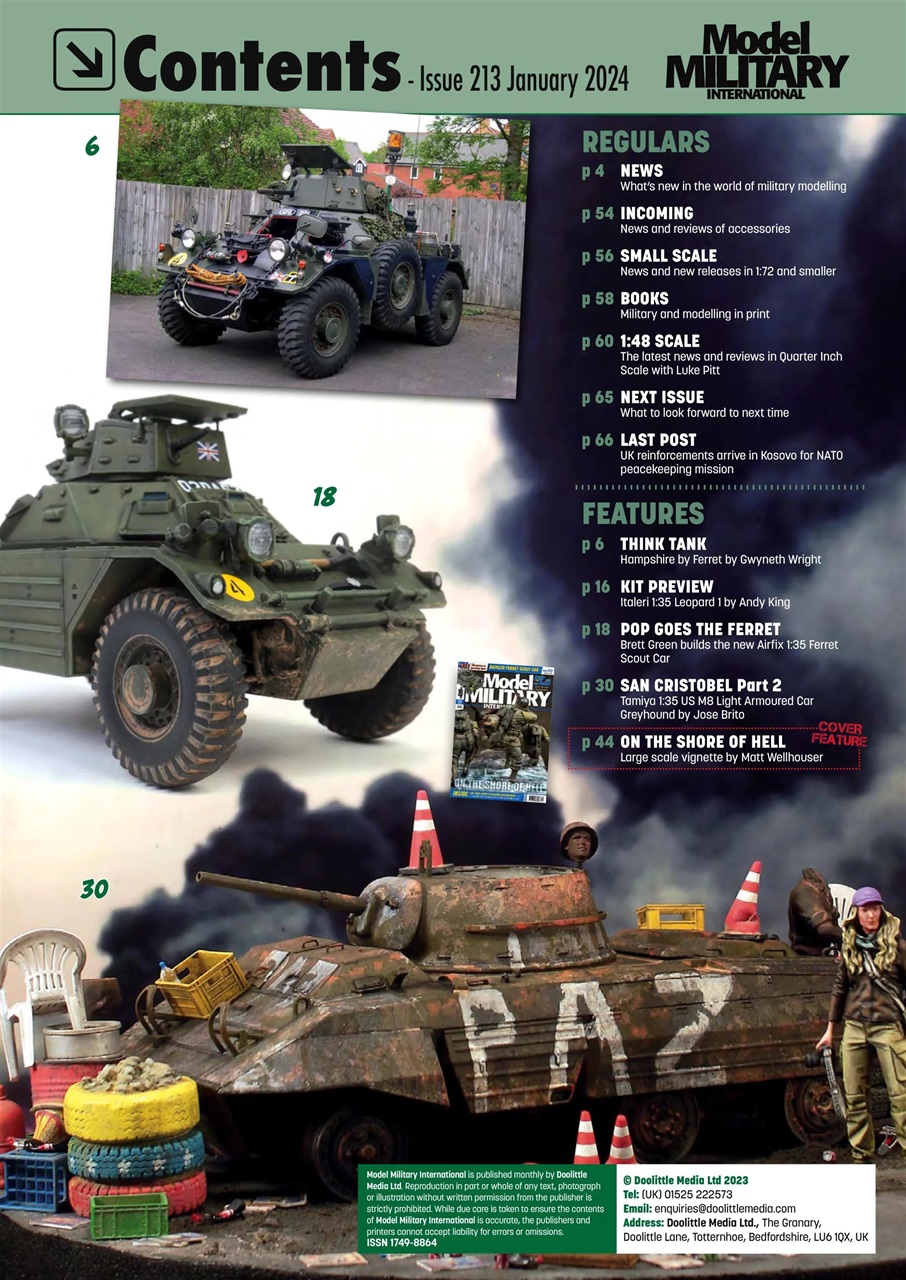 Model Military International Preview Pages