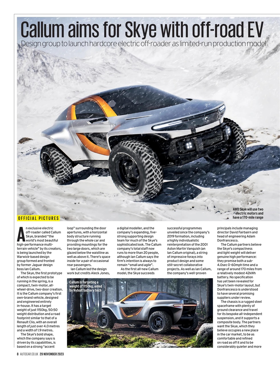 Autocar Preview Pages