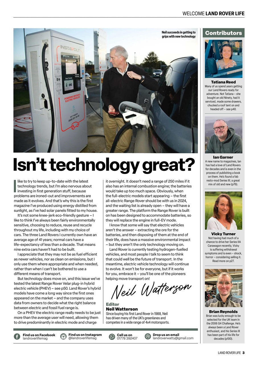 Land Rover Life Preview Pages