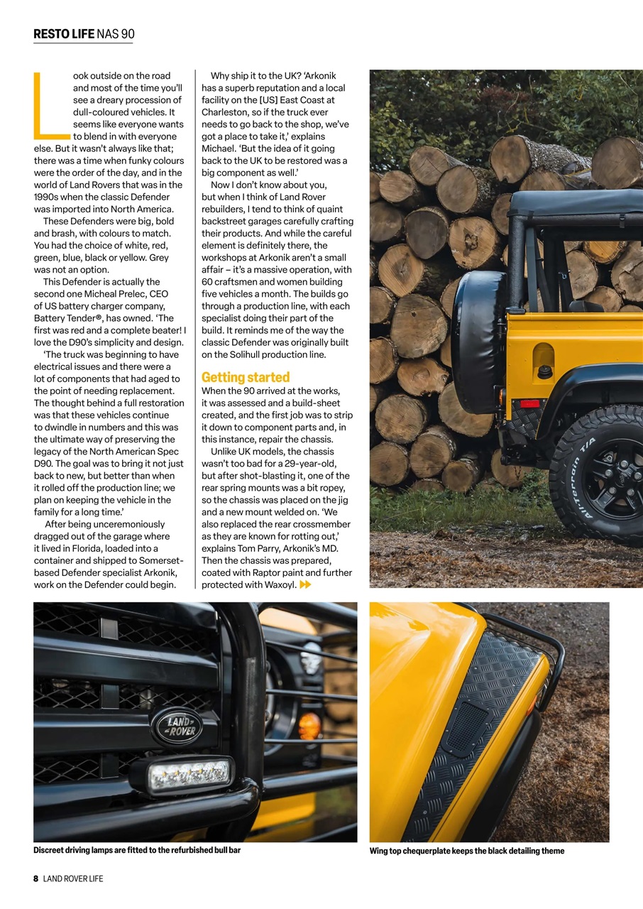 Land Rover Life Preview Pages