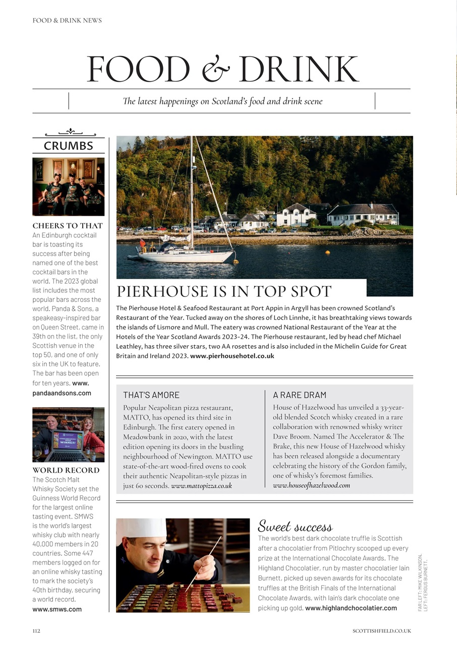 Scottish Field Preview Pages