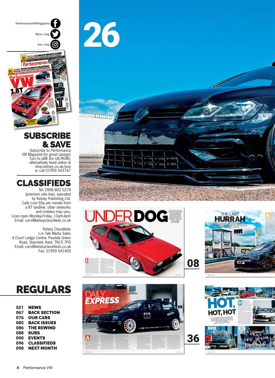 Performance VW Preview Pages