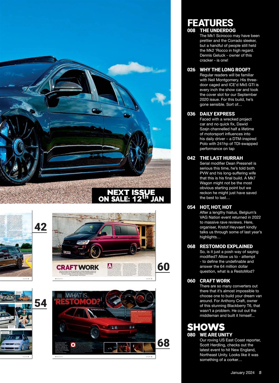 Performance VW Preview Pages