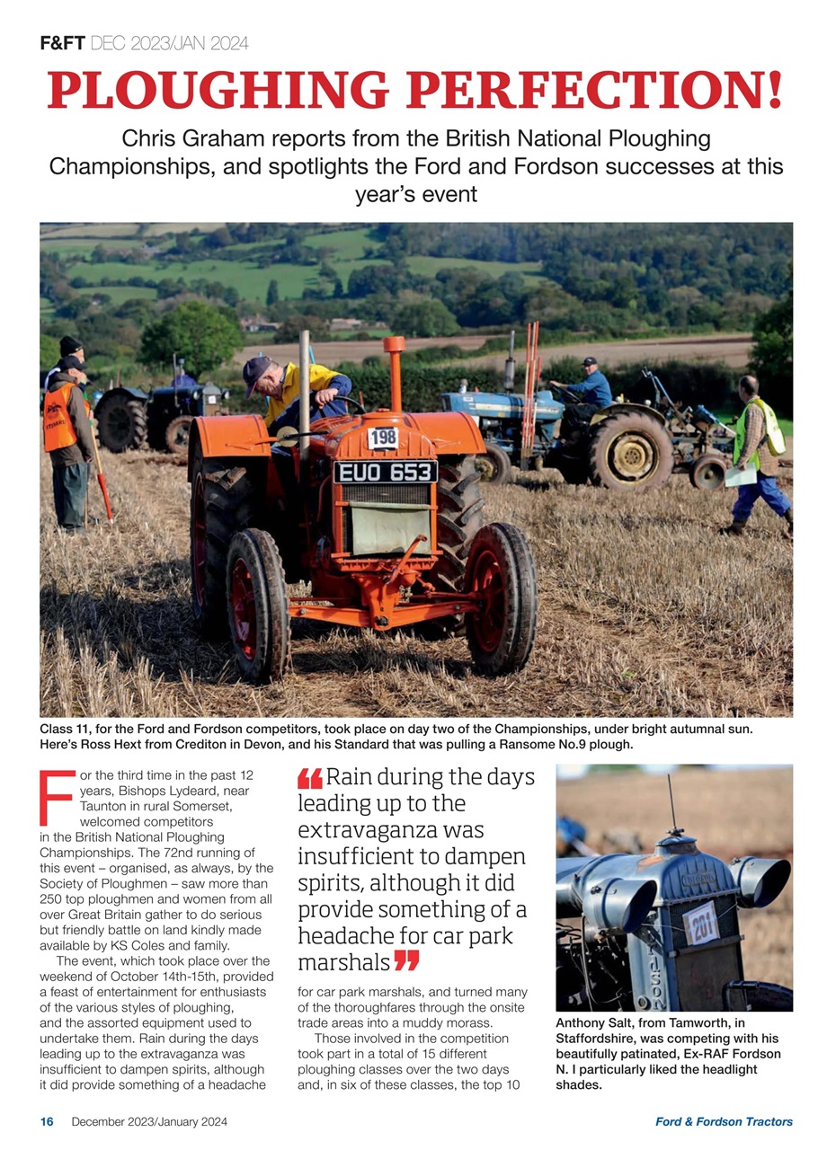 Ford & Fordson Preview Pages