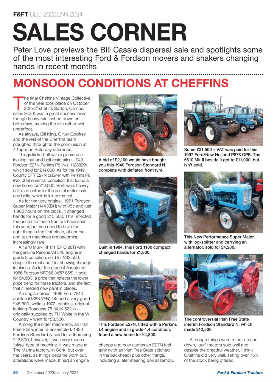 Ford & Fordson Preview Pages