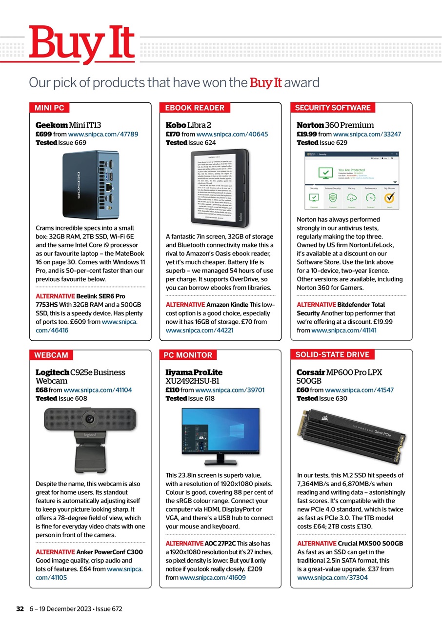 Computer Active Preview Pages