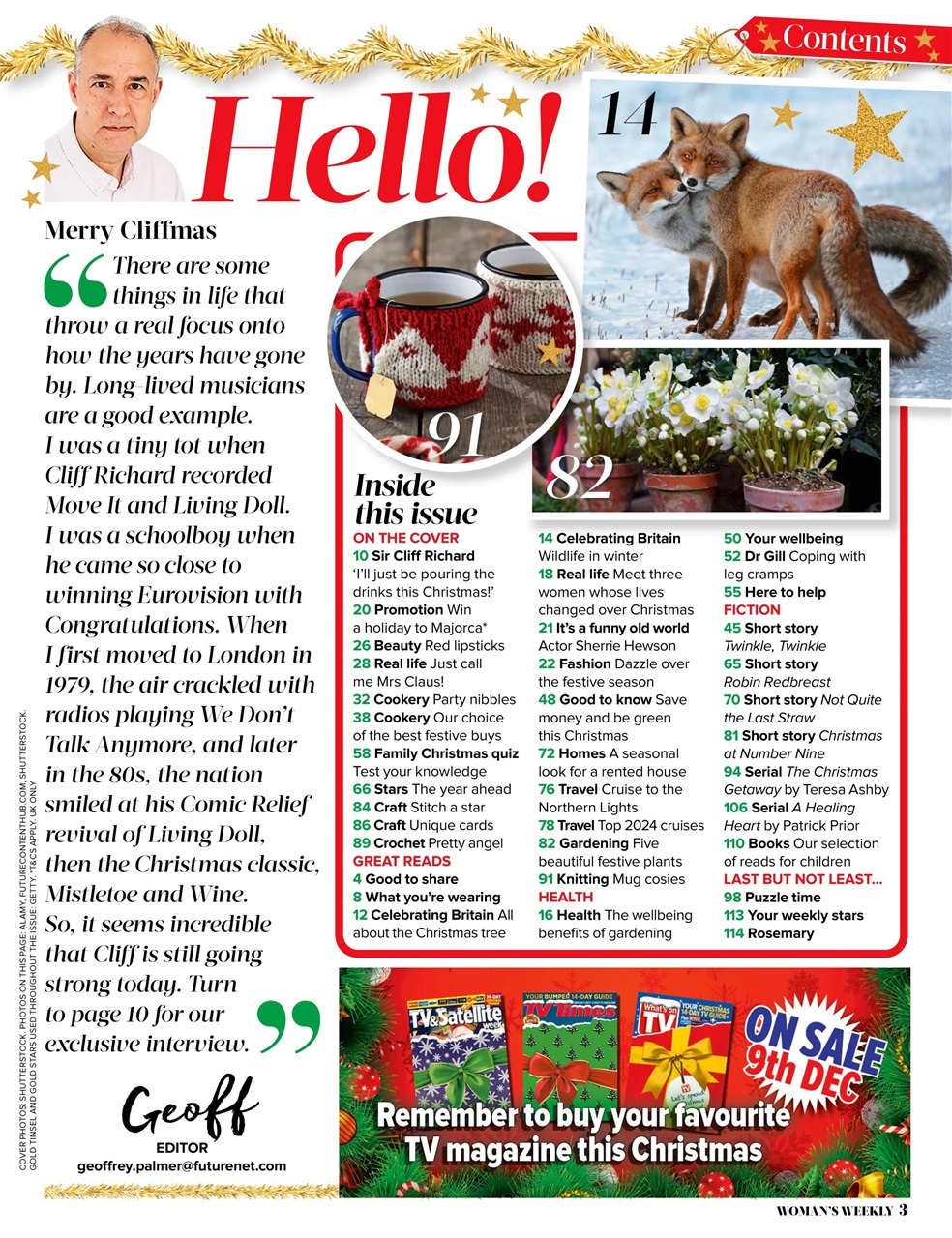 Woman's Weekly Preview Pages