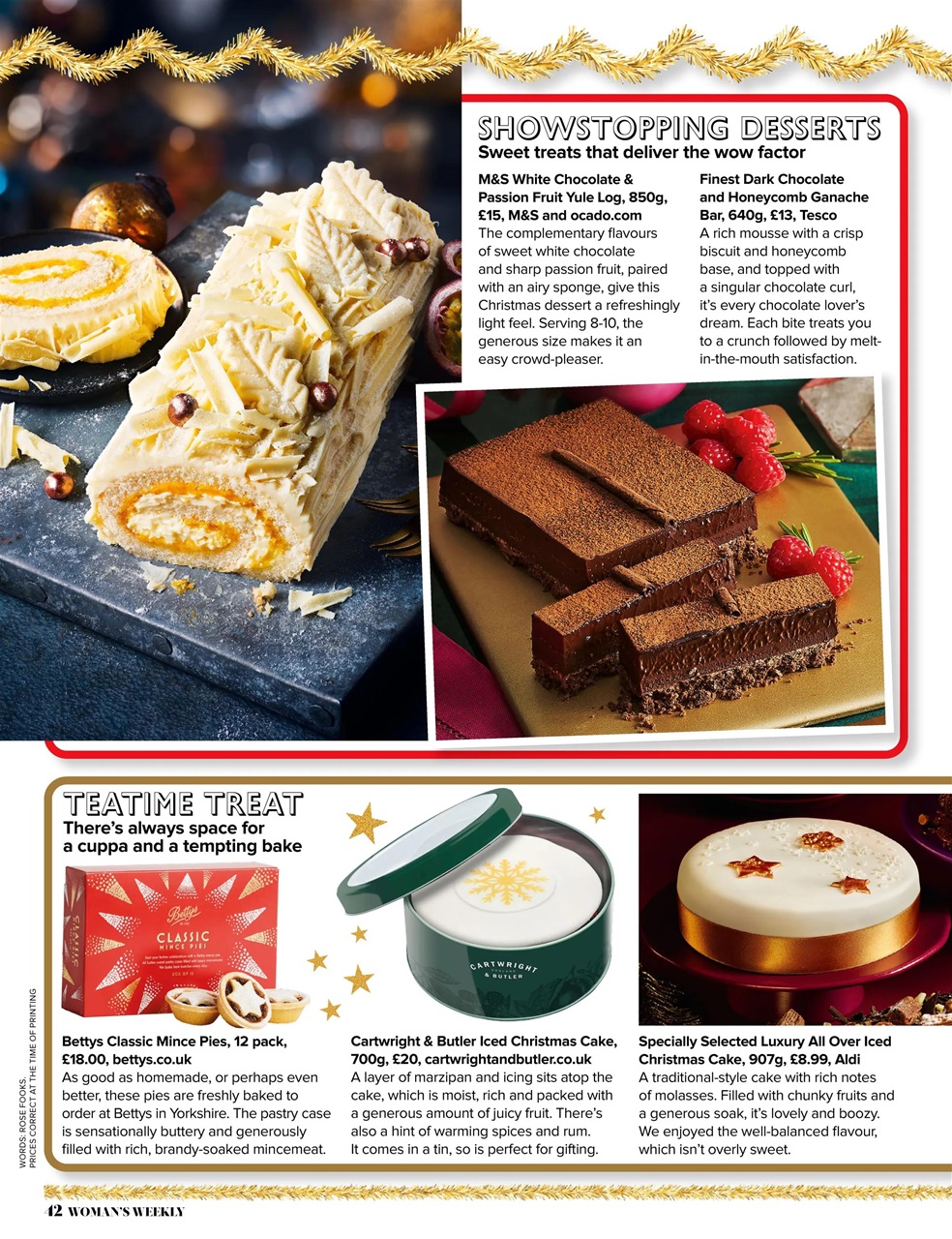 Woman's Weekly Preview Pages