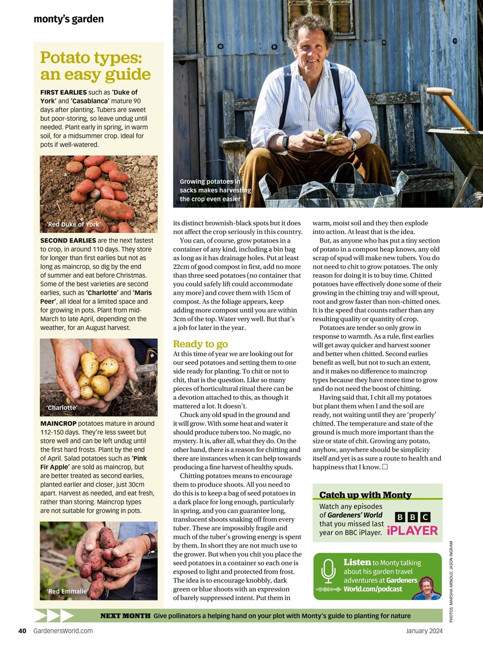BBC Gardeners’ World Magazine Preview Pages