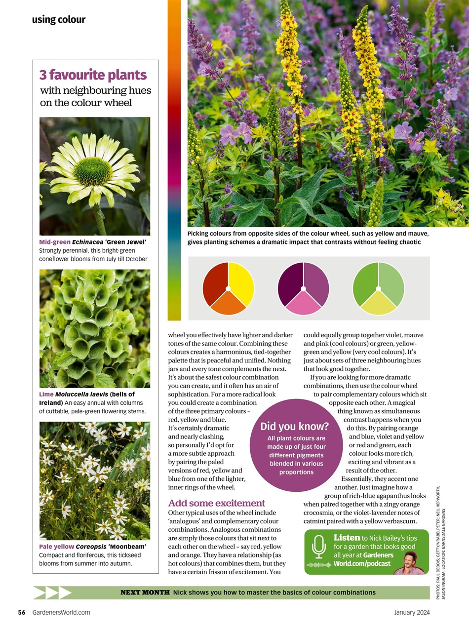 BBC Gardeners’ World Magazine Preview Pages