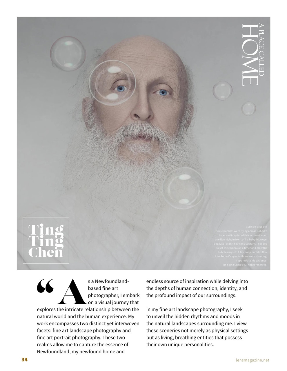 Lens Magazine Preview Pages