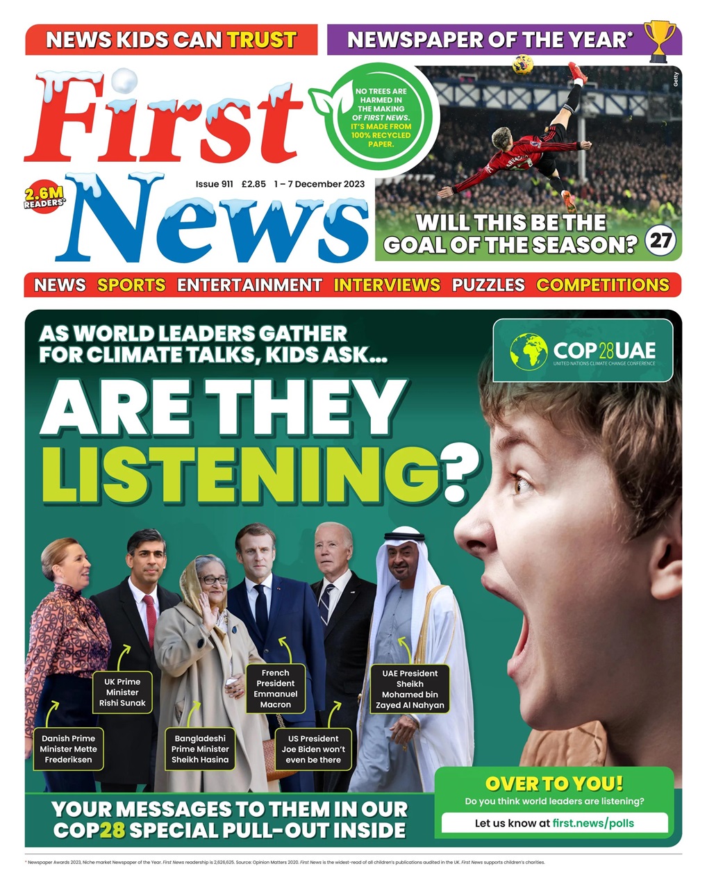 First News Preview Pages