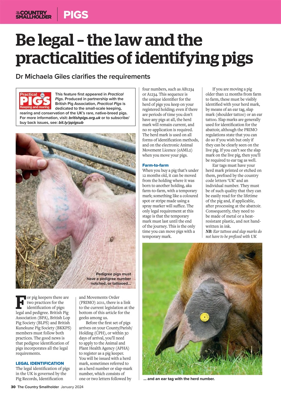 The Country Smallholder Preview Pages