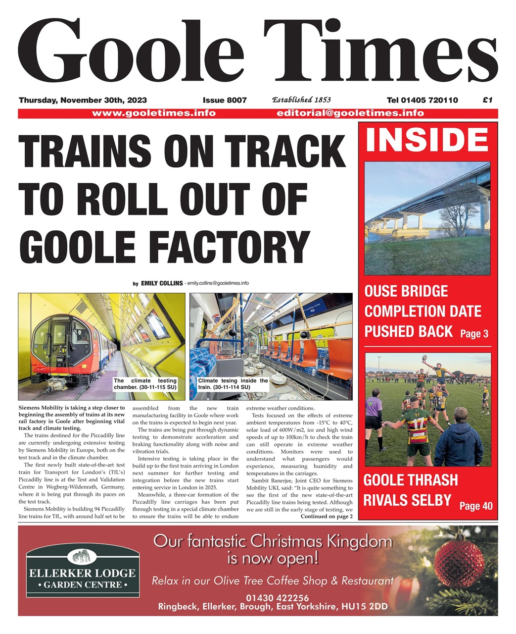 Goole Times Preview Pages