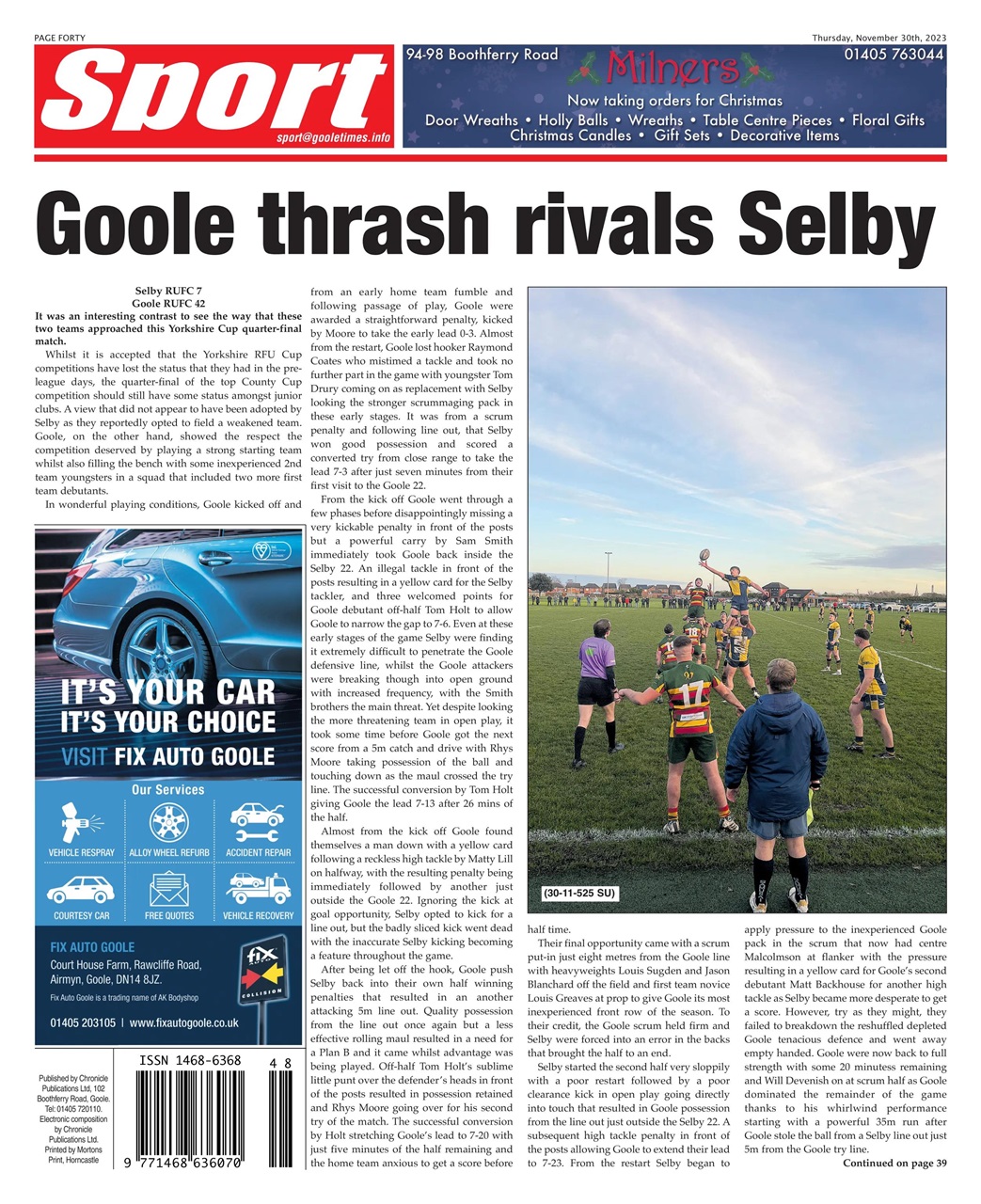 Goole Times Preview Pages
