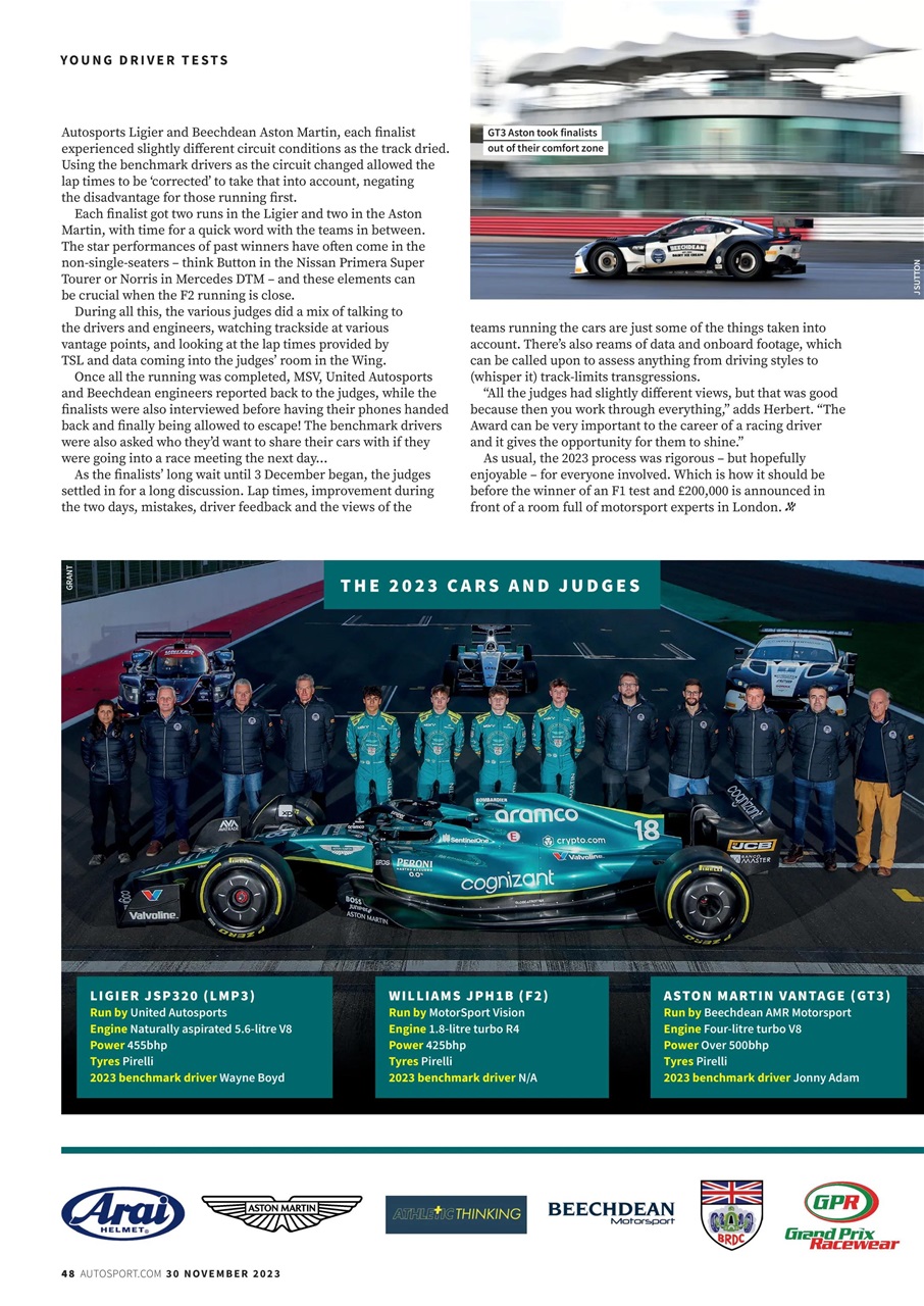 Autosport Preview Pages