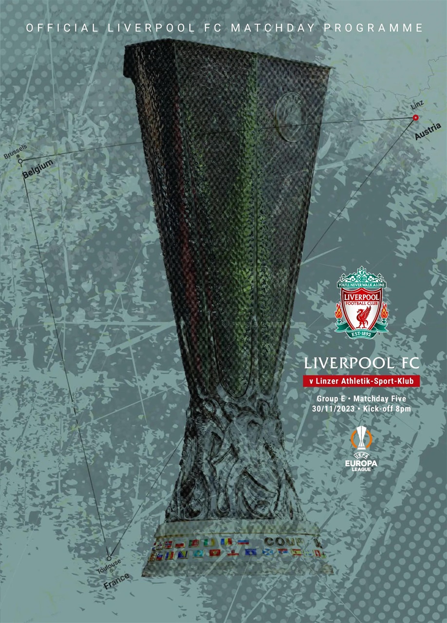 Liverpool FC Programmes Preview Pages