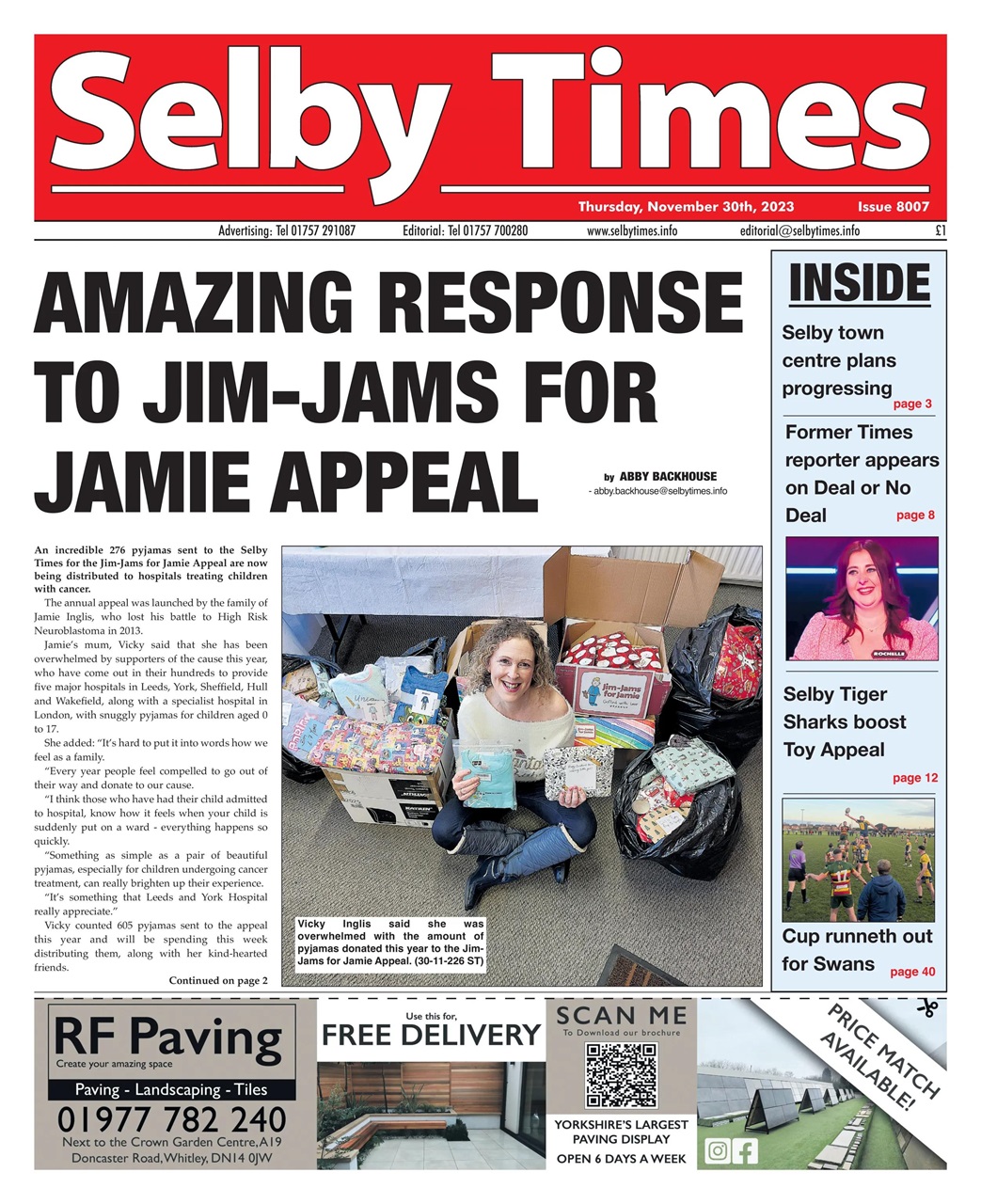 Selby Times Preview Pages