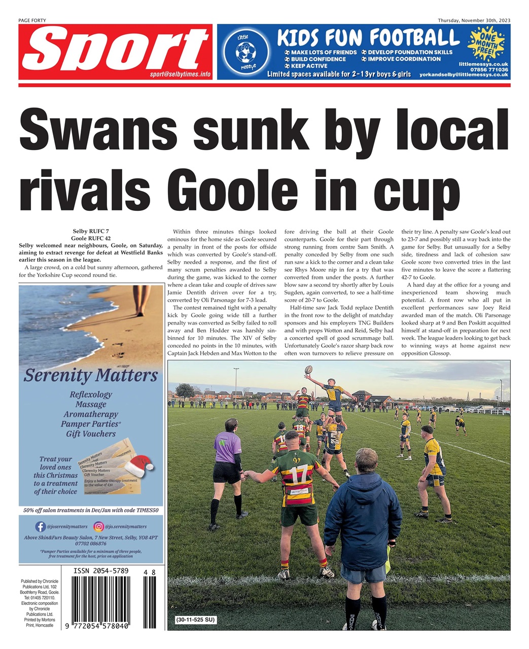 Selby Times Preview Pages