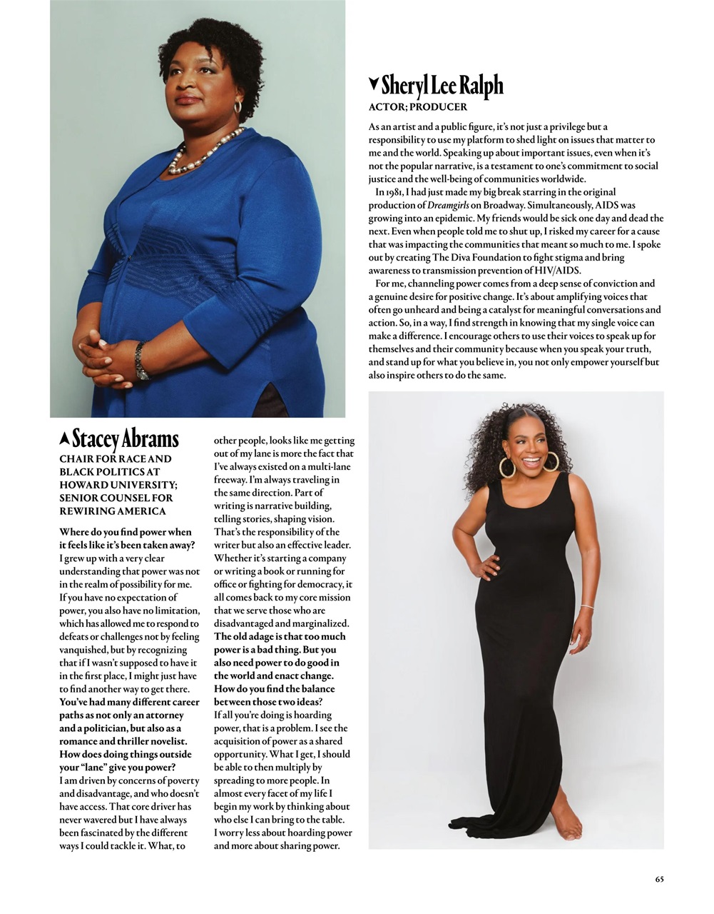 Marie Claire US Preview Pages